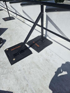 Fall protection for a college campus