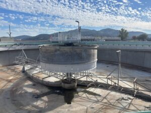 image of in-progress water filter installation